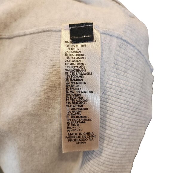 Men's Diesel Light Grey Knit Sweater - Size Large - Picture 5 of 5